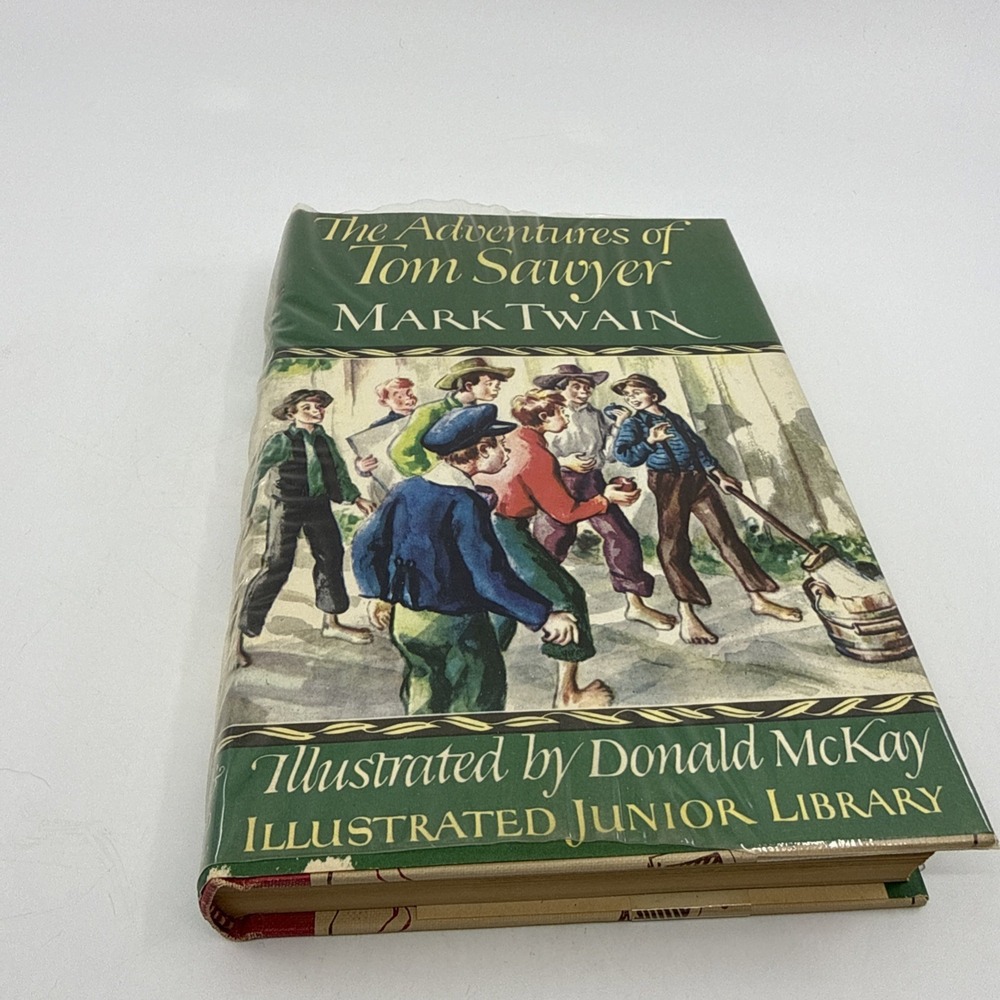 The Adventures of Tom Sawyer by Mark Twain 1972 junior Library Illustrations